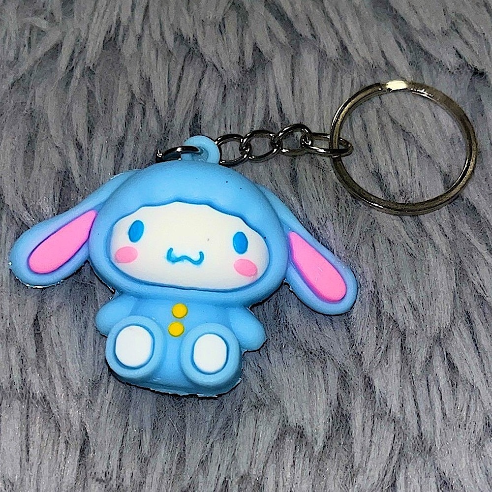 cinnamon roll sanrio figurine keychain